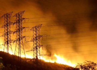 QUEIMADA CAUSA INTERRUPÇÃO NO FORNECIMENTO DE ENERGIA EM SEIS CIDADES DE GOIÁS