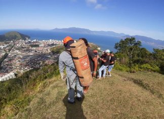 Homem morre após queda de asa-delta em Caraguatatuba, no litoral de SP
