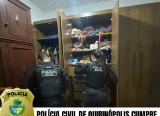 POLÍCIA CIVIL DE QUIRINÓPOLIS CUMPRE BUSCA E APREENSÃO NA RESIDÊNCIA DE EX-SUBSECRETÁRIO MUNICIPAL