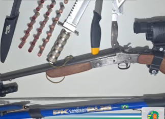 PM realiza prisão em flagrante por porte ilegal de arma de fogo em Quirinópolis