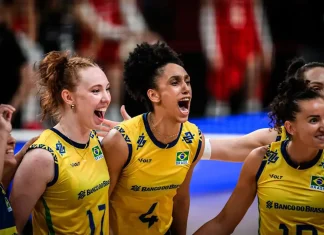 Brasil supera França por 3 sets a 2 na Liga das Nações de Vôlei