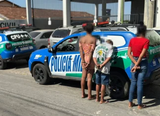 Três pessoas são presas por roubar pastor em Aparecida de Goiânia