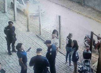 CRIANÇAS PULAM EM RIO PARA SALVAR BEBÊ LEVADO PELA ÁGUA