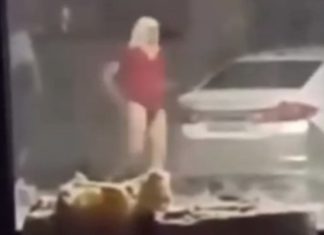 PASTOR VOLTA A SER FILMADO DE CALCINHA E PERUCA NAS RUAS DE GOIÂNIA