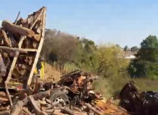 Colisão entre caminhões deixa dois mortos e três feridos em Quirinópolis, próximo ao pesque pague do Júlio