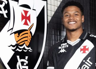 Vasco anuncia Matheus França, ex-Crystal Palace