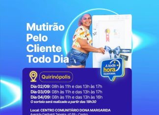A Equatorial Goiás, em parceria com a Prefeitura de Quirinópolis, promove de 2 a 4 de setembro o Mutirão Pelo Cliente Todo Dia