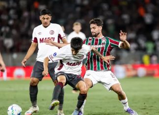 Fluminense cede empate ao Lanús e acaba eliminado da Sul-Americana