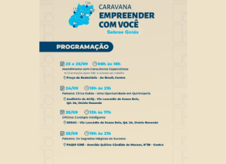 Caravana Empreender com Você: Transforme Seu Negócio em Quirinópolis de 23 a 25 de Setembro!