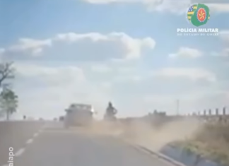 MOTORISTA BÊBADO ATROPELA MOTOCICLETA ENQUANTO DIRIGE EM ZIGUE-ZAGUE