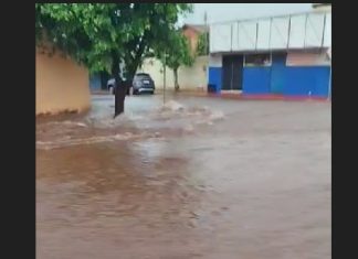 Temporal provoca alagamentos e destruição em Quirinópolis; VEJA VÍDEOS