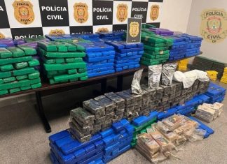 Casal é preso com uma tonelada de drogas avaliada em R$ 15 milhões