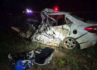 Ultrapassagem proibida termina com três mortos e seis feridos, em Goiás