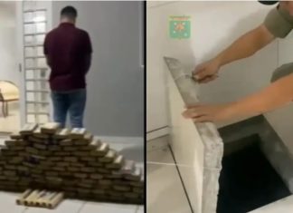 Mais de R$ 2 milhões em drogas são apreendidos em túnel dentro de casa