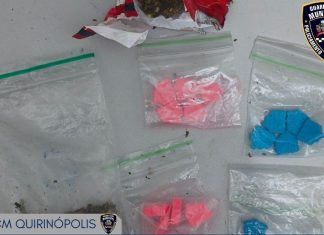 Nervosismo durante patrulhamento leva GCM a apreender drogas com adolescentes em praça de Quirinópolis