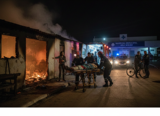 Homem é encontrado em chamas dentro de casa e suspeito é preso após vítima citar nome durante socorro, em São Simão