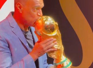 Taça da Copa Mundo inicia tour pelo Brasil com pentacampeão como anfitrião